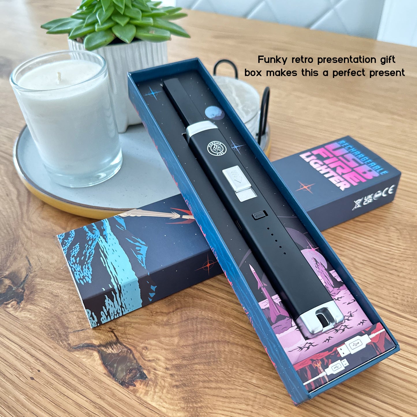 Martian Fire- USB Rechargeable Arc Candle Lighter