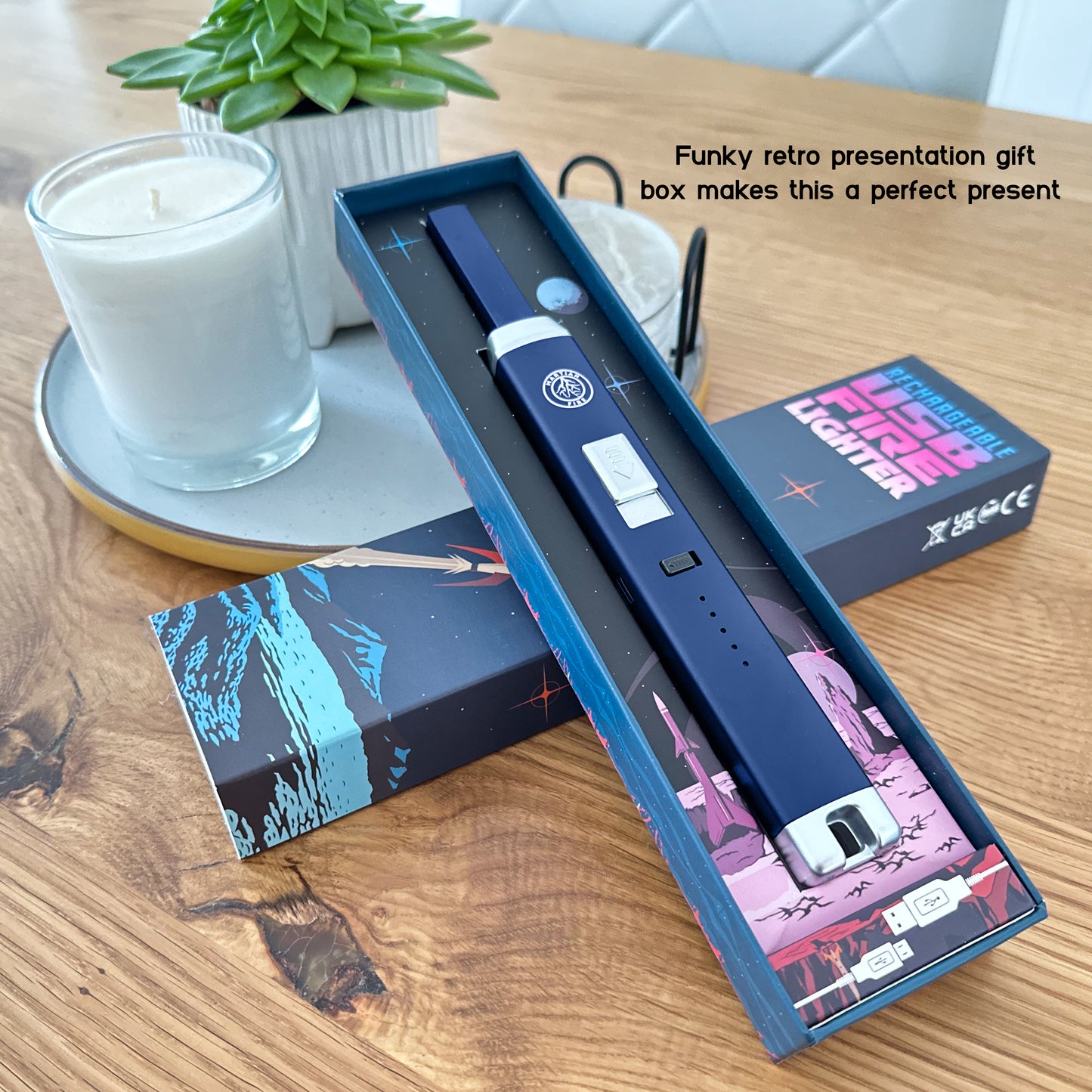 Martian Fire- USB Rechargeable Arc Candle Lighter