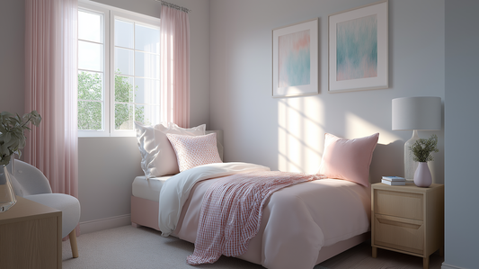 How using a super king size pillow on your kids single bed is the best idea ever!