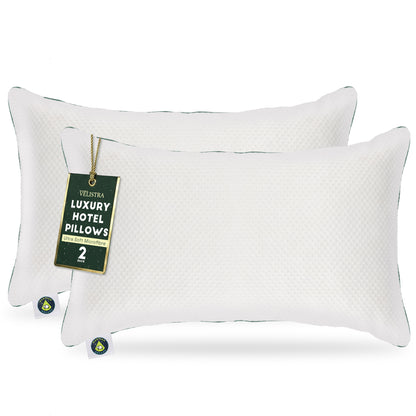 Martian Dreams Velistra® | Hotel Bamboo Pillows, Twin Pack