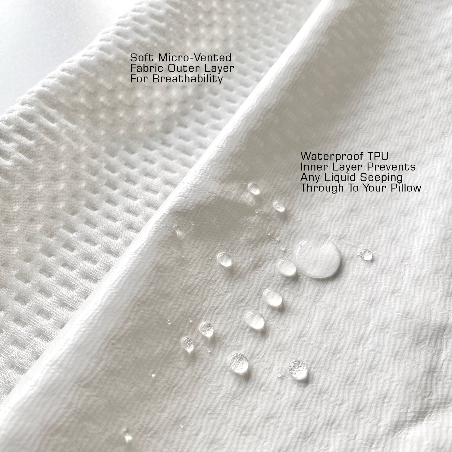 Custodia Protettiva Per Cuscino, Confezione Da 2 Con Chiusura A